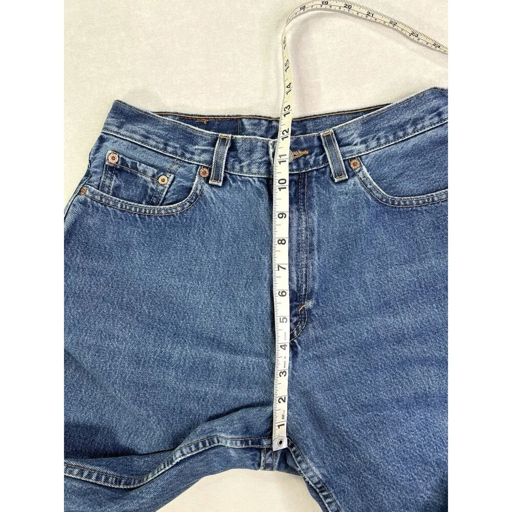 Vtg Levi's 560 Jeans Loose Mom Fit High Rise Straight Womens Size 10 (29x31) USA - Picture 11 of 12
